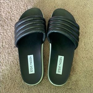 STEVE MADDEN PLATFORM SLIDES